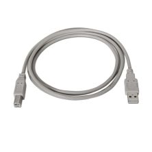 Cable para Impresora USB 2.0 Tipo A-M a Tipo B-M - 1.8 m · Beige