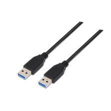 Cable USB 3.0 Tipo A/M a USB Tipo A/M - 2 m · Negro