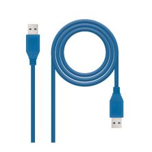 Cable USB 3.0 Tipo A/M a USB Tipo A/M - 2 m · Azul