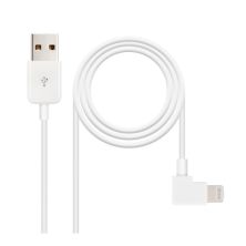 Cable Lightning/M a USB Tipo A/M - 2 m · Blanco