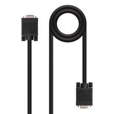 Cable S/VGA HDB15/M a HDB15/M - 5 m · Negro