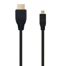 Cable HDMI Tipo A/M a Micro HDMI V1.4 - 0.8 m · Negro