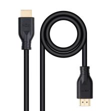 Cable HDMI V2.0 4K Tipo A/M a HDMI A/M - 5 m · Negro