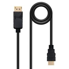 Cable Displayport/M a HDMI/M - 2 m · Negro