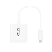 Conversor USB Tipo C a HDMI 4K - 0.15 m · Blanco