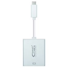 Conversor USB Tipo C a Displayport - 0.15 m · Gris