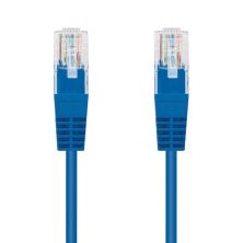 Cable de Red Latiguillo RJ45 Cat 5E UTP - 1 m · Azul