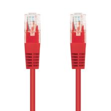 Cable de Red Latiguillo RJ45 Cat 5E UTP - 1 m · Rojo