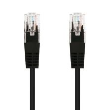 Cable de Red Latiguillo RJ45 Cat 5E UTP - 2 m · Negro