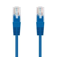 Cable de Red Latiguillo RJ45 Cat 5E UTP - 3 m · Azul