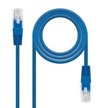 Cable de Red Latiguillo RJ45 Cat 6 UTP - 0.5 m · Azul