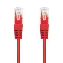Cable de Red Latiguillo RJ45 Cat 6 UTP - 1 m · Rojo