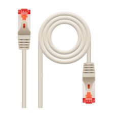 Cable de Red Latiguillo Flexible RJ45 Cat 6 SSTP - 2 m · Gris