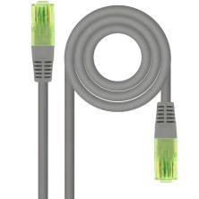 Cable de Red Latiguillo RJ45 SFTP Cat.6 - 15m · Gris
