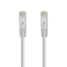 Cable de Red Latiguillo RJ45 LSZH Cat 6A UTP - 10 m · Gris