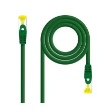 Cable de Red Latiguillo RJ45 LSZH Cat 6A SFTP - 1 m · Verde