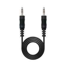 Cable de Audio Estéreo Jack 3.5mm-M a Jack 3.5m-M - 5 m · Negro