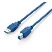 Cable USB 3.0 Tipo A/M a USB Tipo B/M - 1.8 m · Azul