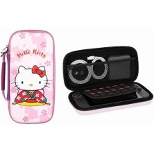 Funda Consola KONIX Hello Kitty 3D  - Switch/OLED · Funda 8 Juegos · Rosa