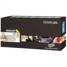 Toner Original LEXMARK 15G042Y Amarillo - 15G042Y