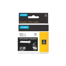 Cinta Original DYMO ID1-6 6mm x 5.5m Negro/Blanco- 1805442