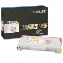 Toner Original LEXMARK 20K0502 Amarillo - 20K0502