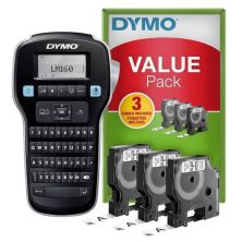 Etiquetadora Electrónica DYMO LabelManager 2142267 - 120mm · AAA · 3 Rollos de Cinta para Etiquetas