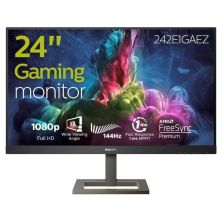Monitor Gaming PHILIPS 242E1GAEZ - 23.8" Full HD · HDMI · Displayport · 1MS · 350CD/M2 · Vesa 100x100