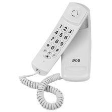 Teléfono de Pared SPC 3610B - 10 Memorias Indirectas  · Blanco