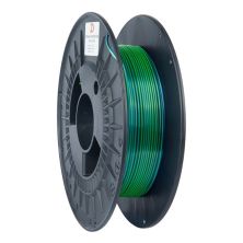 Filamento 3DPOWER PLA Silk 1.75mm 0.3Kg Azul/Verde Color Dual - 3DP293