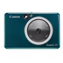 Cámara Instantánea CANON Zoemini S2 4519C008 - 8Mpx · BT 5.0 · Micro SD · Máx 10 Hojas · Azul Turquesa