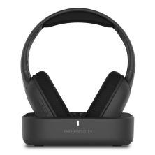 Auriculares Diadema con Base de Carga ENERGY SISTEM SoundReel TV  - USB Tipo C · Jack 3.5 · Microfono · Negro
