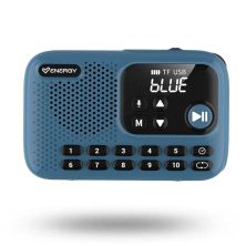 Radio ENERGY SISTEM TurnerGo - 5W · Jack 3.5mm · USB Tipo C · Micro USB · Batería 10h