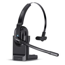 Auricular Inalambrico con Base ENERGY SISTEM Voice Pure Office Headset - Monoaural · Microfono · Base de carga · Negro