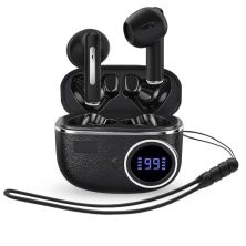 Auriculares Inalámbricos ENERGY SISTEM ChargeView TWS - BT 5.4 · Microfono · Estuche de Carga · Negro