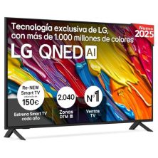Televisor QLED LG Evo 50QNED84A6C - 50" · 4K UHD · Smart TV · BT 5.1 · HDMI · WiFi · Vesa 200x200