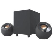 Altavoces CREATIVE Pebble Plus - Jack 3.5mm · 8W · PC/MacOS · Negro