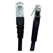Latiguillo de Red RJ45 Cat.6 UTP - 3 m · Negro