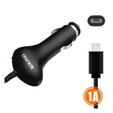 Cargador para Coche con Cable IDUSD 6301A - 1A · Micro USB