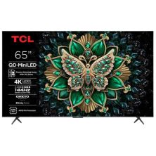 Televisor QLED TCL 65C6K - 65" · 4K Ultra HD · Smart TV · BT 5.4 · HDMI · WiFi · Vesa 300x300