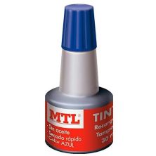 Tinta de Sellos para Recarga MTL 79535 - 30ml · Azul