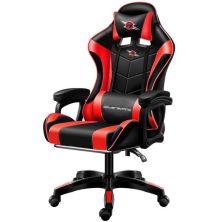 Silla Gaming POWERGAMING - Diseño Ergonómico · Rojo/Negro