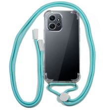 Funda para Smartphone COOL 8434847067797 - Transparente · Cordón Celeste · Xiaomi Redmi Note 12