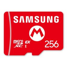 Tarjeta de Memoria SAMSUNG Nintendo Switch 2 - 256GB · Mario-Design