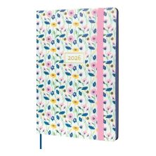 Agenda Anual 2026 FINOCAM 883540426 - A5 · Día página · Flores
