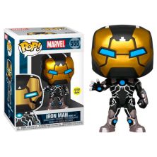 FUNKO POP Iron Man 555 - Marvel 80th Brillante en la Oscuridad - 889698439657