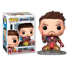FUNKO POP Iron Man 580 - Vengadores Endgame Brillante en la Oscuridad - 889698470964