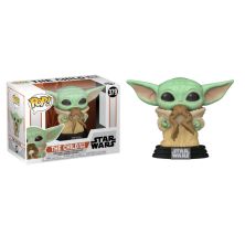 FUNKO POP Baby Yoda con Rana 379 - Star Wars - 889698499323