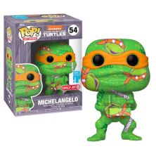 FUNKO POP Michelangelo 54 - Tortugas Ninja 2 Art Series Edición Especial - 889698579292