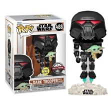 FUNKO POP Dark Trooper 488 - Star Wars Edición Especial Brillante en la Oscuridad - 889698582865